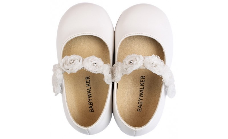 Παπουτσάκια βάπτισης N019-26 WHITE