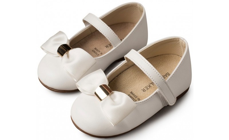 Παπουτσάκια βάπτισης NO19-26 WHITE
