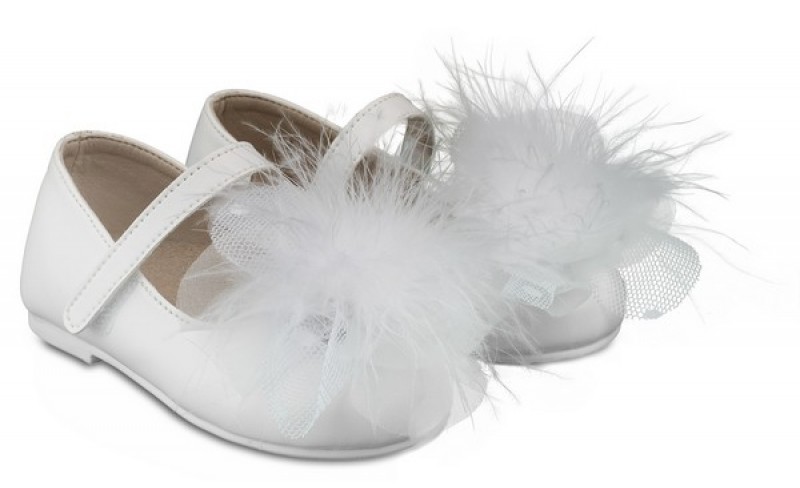 Παπουτσάκια βάπτισης N019-26 WHITE