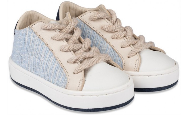 Παπουτσάκια βάπτισης N019-26 CIEL0WHITE-BEIGE
