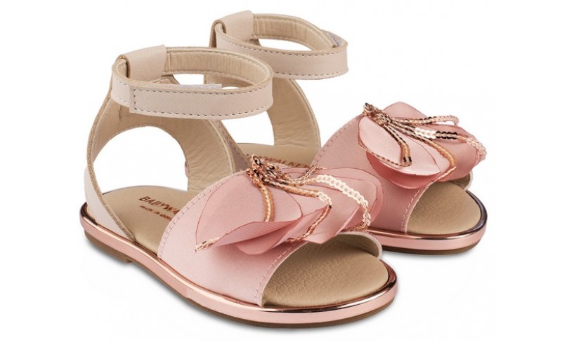 Παπουτσάκια βάπτισης N0 20-26 IVORY -PINK