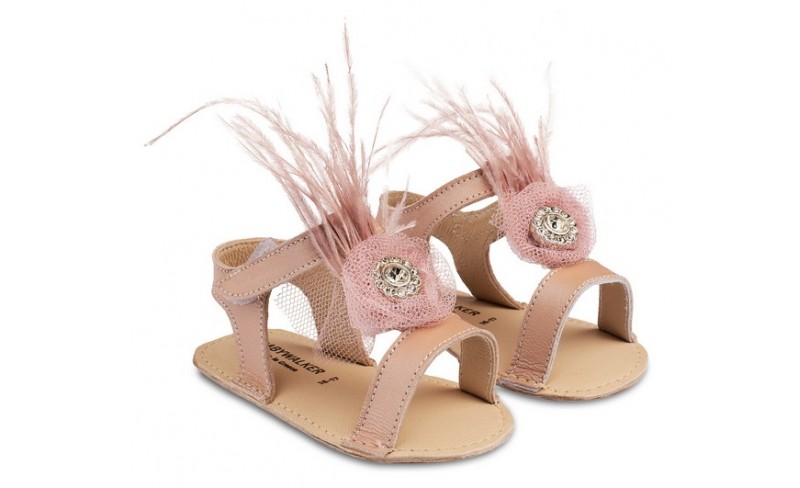 Παπουτσάκια βάπτισης N0 16/17-18/19 PINK